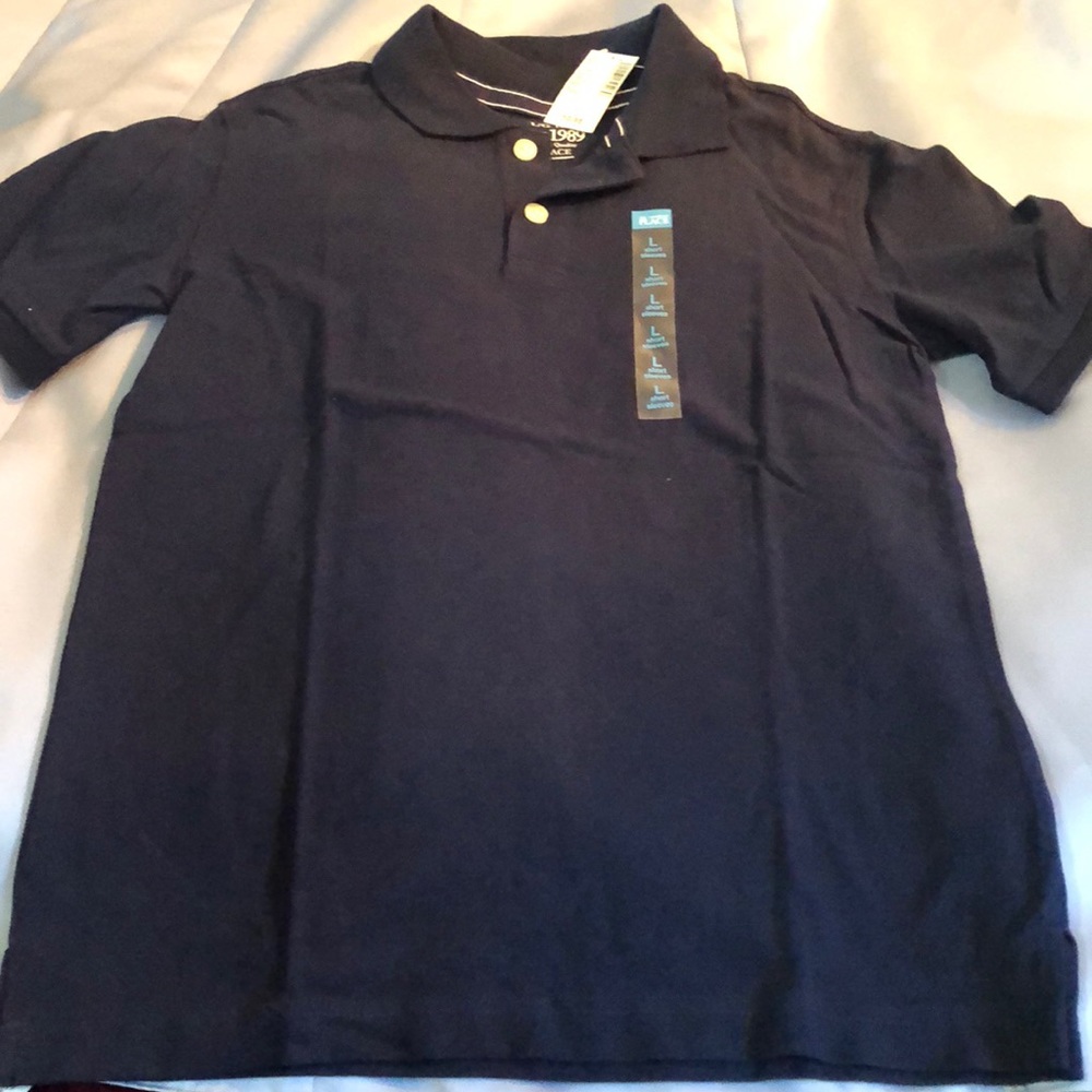 Boys large polo shirt short sleeve